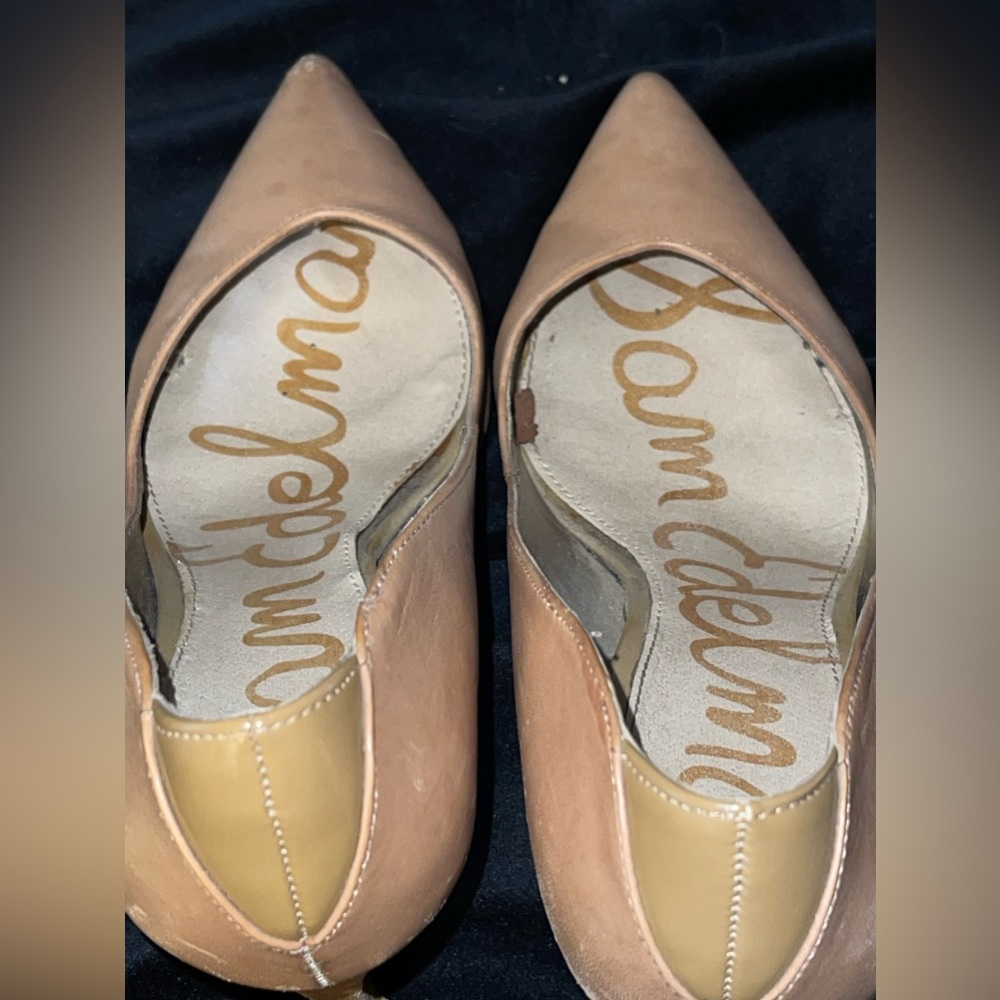 Sam Edelman Hazel Heels, Tan, size 7.5 - Picture 5 of 7